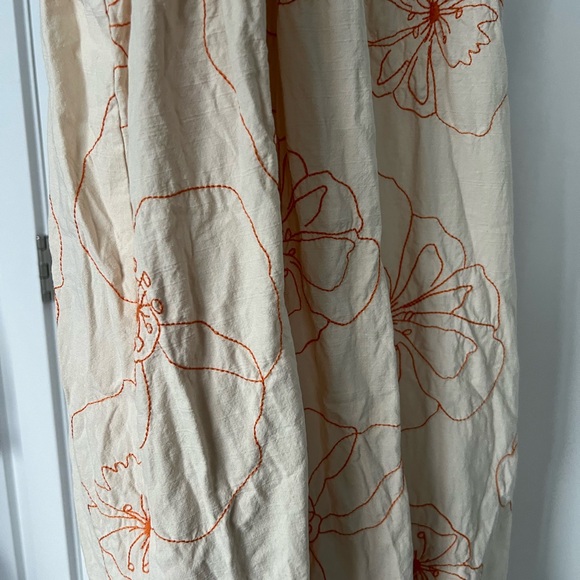 Love Bonito Martina Embroidered Mandarin Collar Mini Dress Halter Top w/ Pockets - Picture 5 of 6